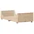 Produktbild 6 för Sängram utan madrass 90x200 cm massiv furu