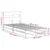Produktbild 12 för Sängram utan madrass vit 100x200 cm massiv furu
