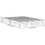 Produktbild 9 för Sängram utan madrass 150x200 cm massiv furu