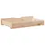 Produktbild 6 för Sänglådor med hjul 2 st 95x55x16 cm massiv furu