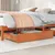 Produktbild 2 för Sänglådor 2 st vaxbrun 90x55x16 cm massiv furu