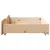 Produktbild 5 för Sänglådor med hjul 2 st 85x55x16 cm massiv furu