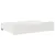 Produktbild 4 för Sänglådor 2 st vit 85x55x16 cm massiv furu