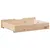Produktbild 6 för Sänglådor med hjul 2 st 80x55x16 cm massiv furu