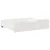 Produktbild 4 för Sänglådor 2 st vit 65x55x16 cm massiv furu