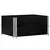 Produktbild 5 för Pallkragar 2 st svart 80x60 cm massivt furu