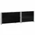 Produktbild 6 för Pallkragar 2 st svart 80x60 cm massivt furu