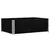 Produktbild 5 för Pallkragar 2 st svart 120x80 cm massivt furu