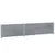 Produktbild 6 för Pallkragar 2 st grå 120x80 cm massivt furu