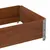 Produktbild 7 för Pallkrage brun 100x50 cm massivt furu