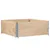 Produktbild 5 för Pallkragar 2 st 100x100 cm massivt furu