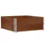 Produktbild 2 för Pallkragar 2 st brun 100x100 cm massivt furu