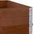 Produktbild 7 för Pallkragar 2 st brun 100x100 cm massivt furu