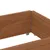 Produktbild 6 för Pallkrage brun 150x50 cm massivt furu