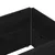 Produktbild 5 för Pallkragar 2 st svart 150x50 cm massivt furu
