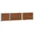 Produktbild 4 för Pallkragar 2 st brun 150x50 cm massivt furu