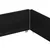 Produktbild 6 för Pallkrage svart 150x100 cm massivt furu