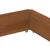 Produktbild 5 för Pallkrage brun 150x100 cm massivt furu