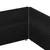 Produktbild 5 för Pallkragar 2 st svart 150x100 cm massivt furu