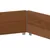 Produktbild 5 för Pallkrage sexhörning brun 160x160 cm massiv furu