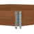 Produktbild 6 för Pallkrage sexhörning brun 160x160 cm massiv furu