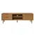 Produktbild 4 för Tv-bänk MOLDE brun 158x40x49 cm massiv furu