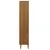 Produktbild 6 för Vitrinskåp MOLDE brun 90x35x175 cm massiv furu