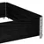 Produktbild 7 för Odlingslåda svart 120x80 cm massiv furu