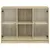 Produktbild 6 för Skänk sonoma-ek 102x37x75,5 cm konstruerat trä