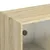 Produktbild 9 för Skänk sonoma-ek 102x37x75,5 cm konstruerat trä