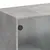 Produktbild 9 för Skänk betonggrå 102x37x75,5 cm konstruerat trä