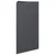 Produktbild 6 för Odlingslådor 2 st antracit triangulär 40x34,5x70 cm stål