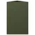 Produktbild 7 för Odlingslådor 2 st olivgrön triangulär 50x43x75 cm stål