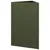 Produktbild 8 för Odlingslådor 2 st olivgrön triangulär 50x43x75 cm stål