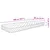 Produktbild 8 för Memoryskummadrass vit 80x200x17 cm