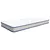Produktbild 3 för Memoryskummadrass vit 90x190x17 cm