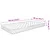 Produktbild 8 för Memoryskummadrass vit 90x190x17 cm