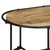 Produktbild 6 för Soffbord 110x55x40 cm massivt grovt mangoträ