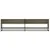 Produktbild 4 för Tv-bänk sonoma ek 180x40x46 cm konstruerat trä