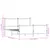 Produktbild 10 för Sängram utan madrass metall brun ek 150x200 cm