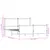 Produktbild 10 för Sängram utan madrass metall brun ek 160x200 cm