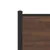 Produktbild 10 för Sängram utan madrass metall brun ek 180x200 cm