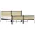 Produktbild 3 för Sängram utan madrass metall sonoma-ek 183x213 cm