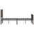 Produktbild 6 för Sängram utan madrass metall brun ek 150x200 cm