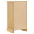 Produktbild 7 för Badrumsskåp Corona 45x33x80 cm massiv furu