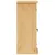 Produktbild 6 för Väggmonterat badrumsskåp Corona 45x27x64,5 cm massiv furu
