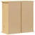 Produktbild 7 för Väggmonterat badrumsskåp Corona 70x33x71,5 cm massiv furu