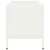 Produktbild 6 för Tv-bänk vit 101,5x39x43,5 cm kallvalsat stål
