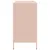 Produktbild 6 för Skänk rosa 101,5x39x73,5 cm kallvalsat stål