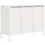 Produktbild 7 för Skänk vit 101,5x39x73,5 cm kallvalsat stål